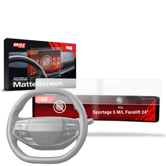 Anti-fingerprint screen protector for car touchscreen