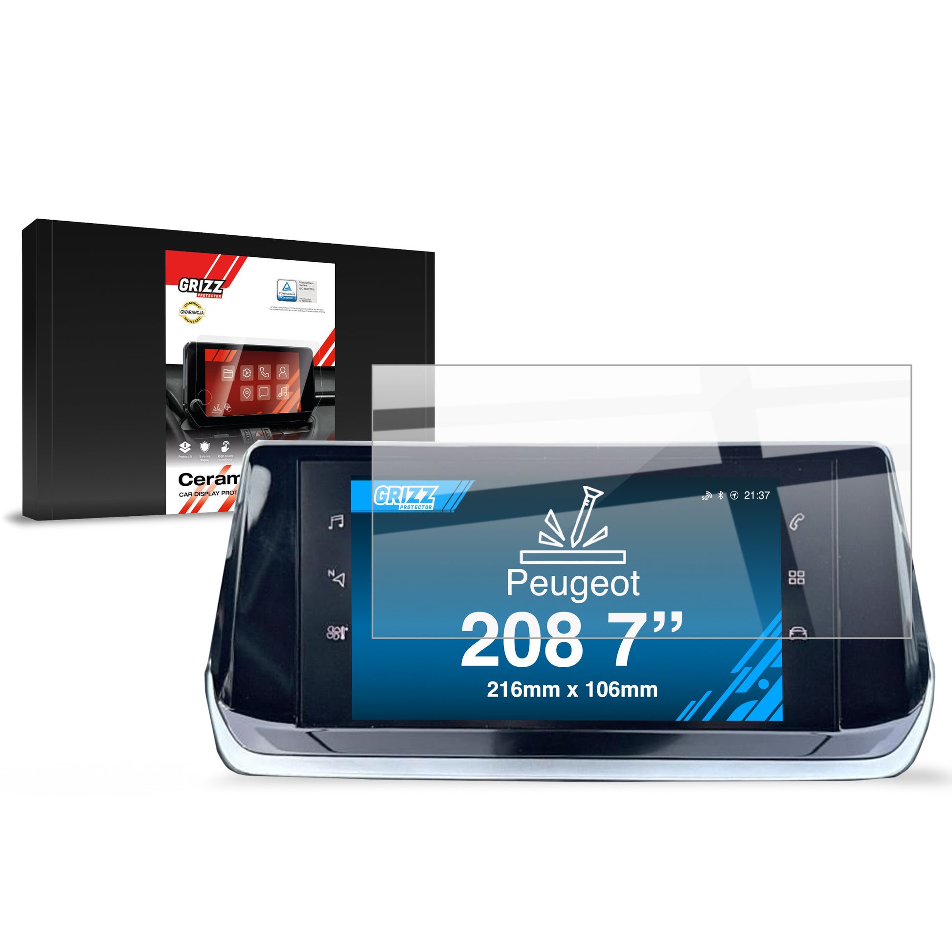 Protective film for car touchscreen display – anti-scratch and transparent