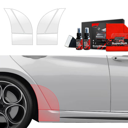 Protective film for exterior car parts – shields against scratches, chips, and scuffs