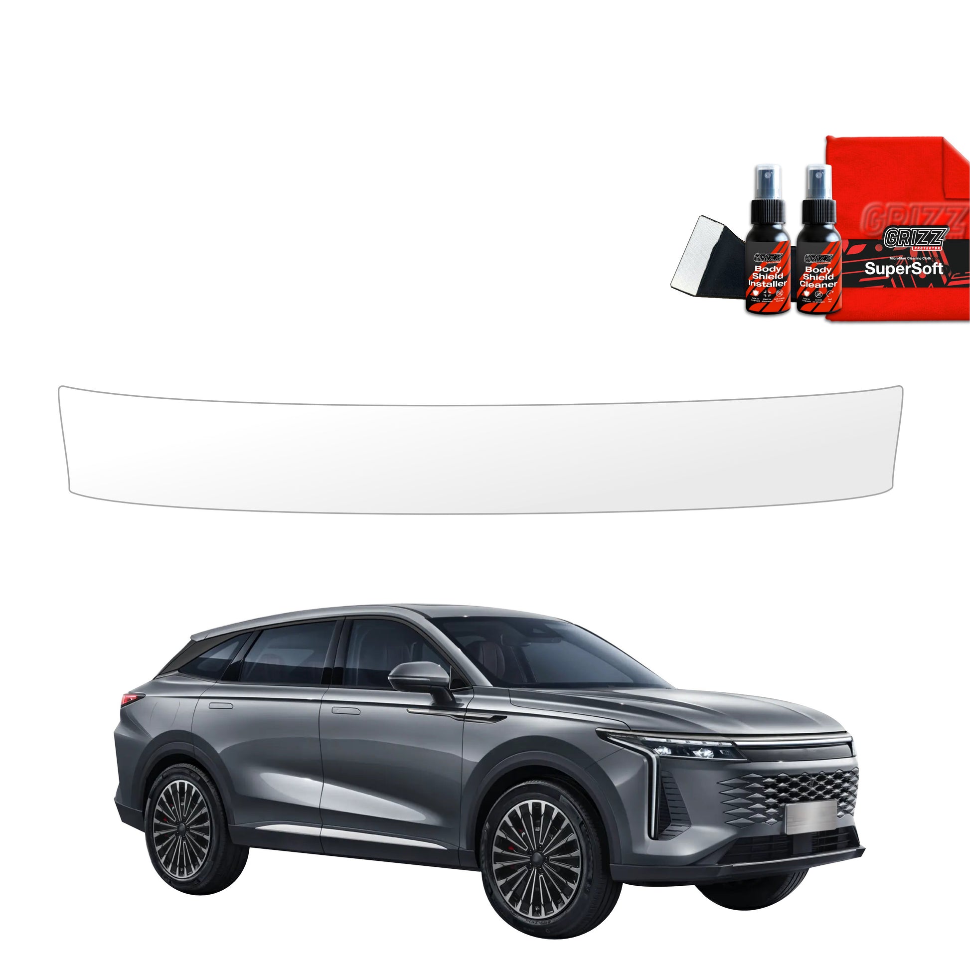 Protective film for exterior car parts – shields against scratches, chips, and scuffs