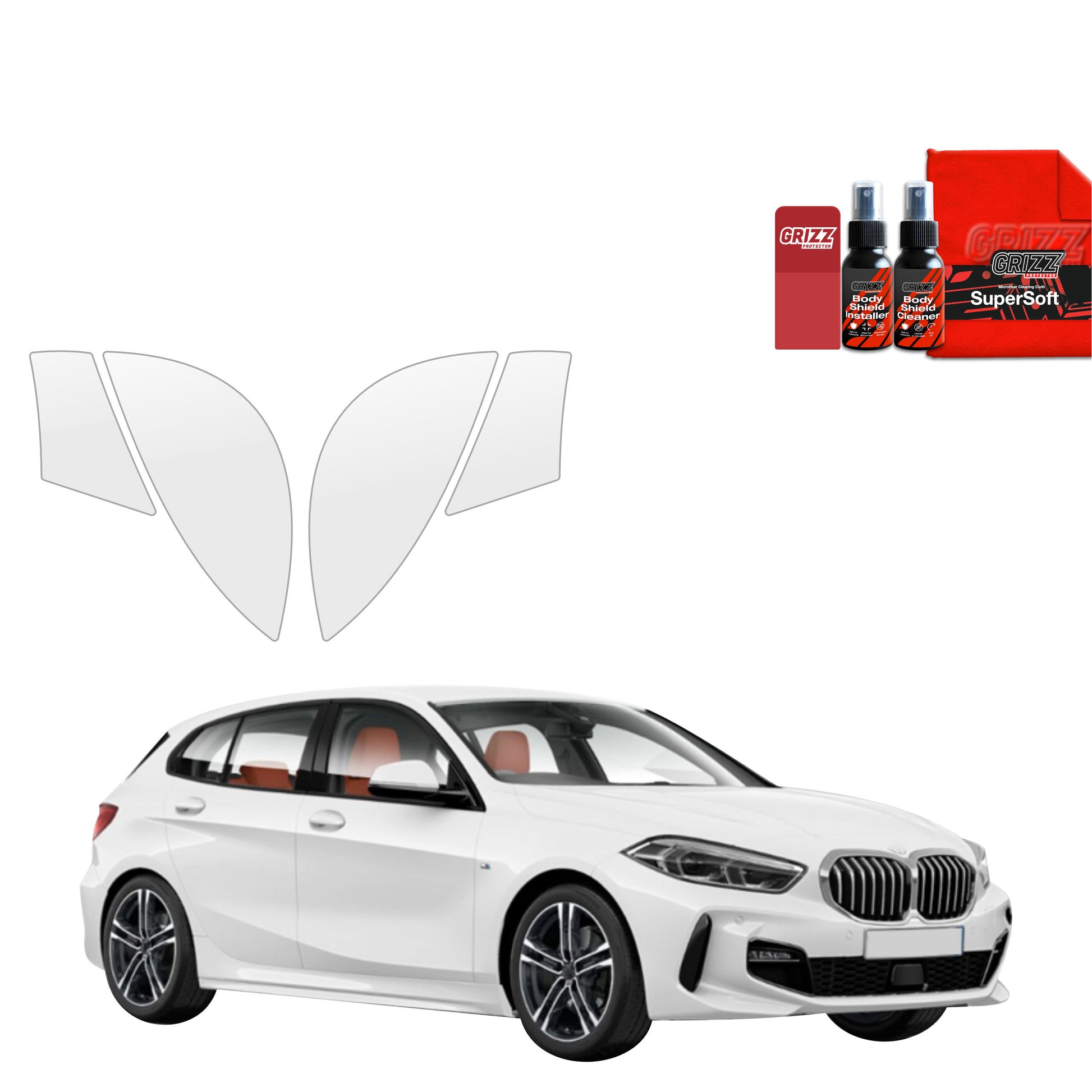 Protective film for exterior car parts – shields against scratches, chips, and scuffs