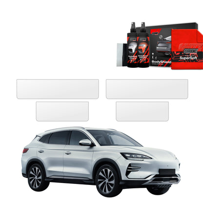 Protective film for exterior car parts – shields against scratches, chips, and scuffs