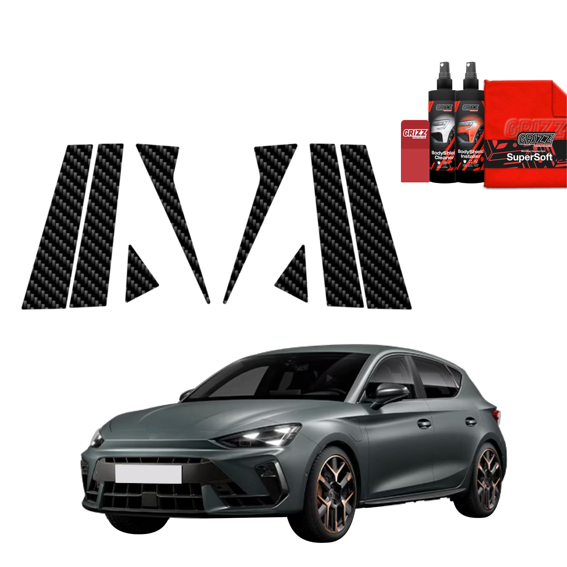 Protective film for exterior car parts – shields against scratches, chips, and scuffs