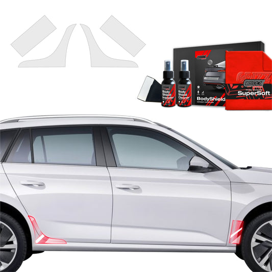 Protective film for exterior car parts – shields against scratches, chips, and scuffs
