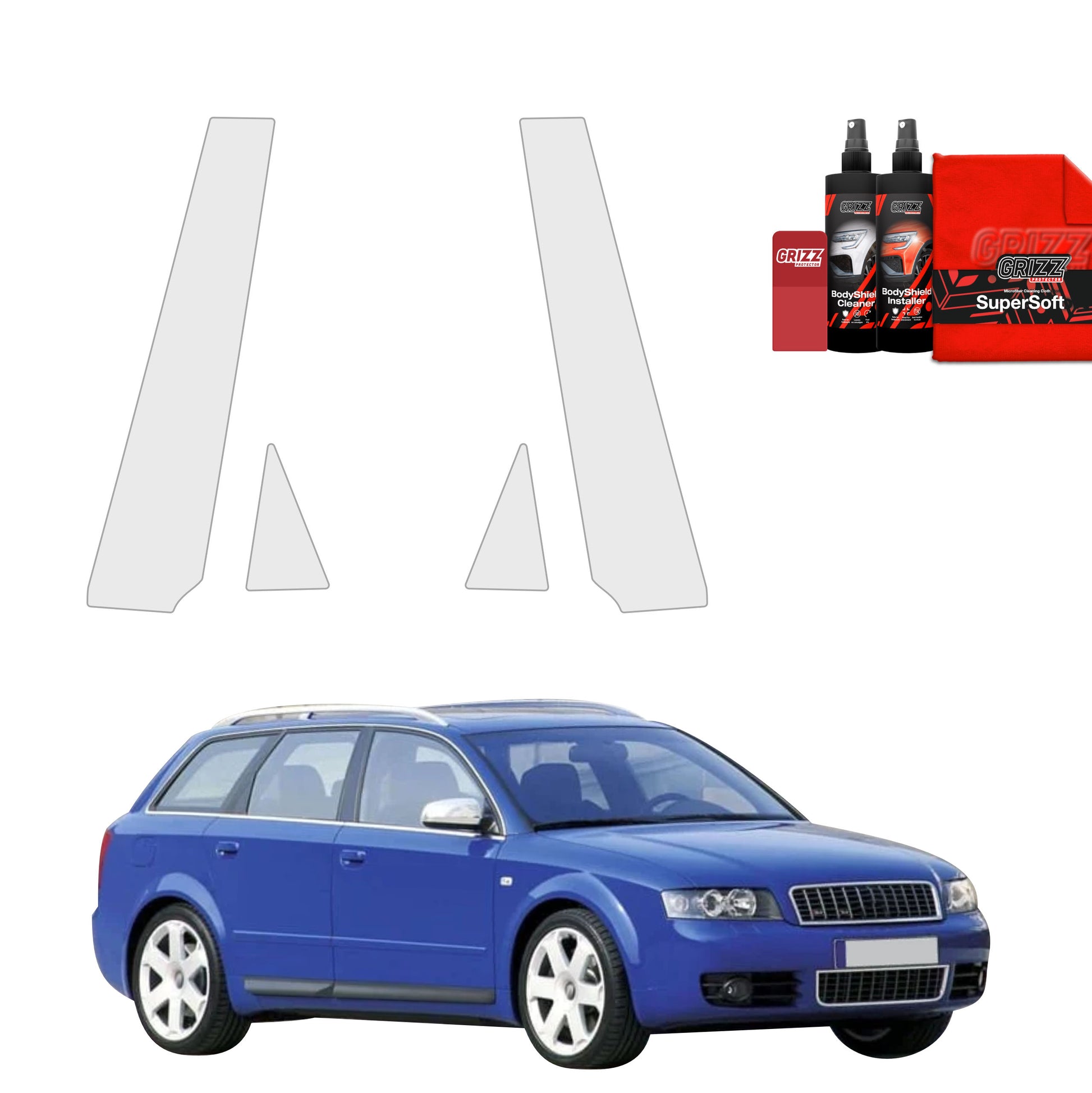 Protective film for exterior car parts – shields against scratches, chips, and scuffs