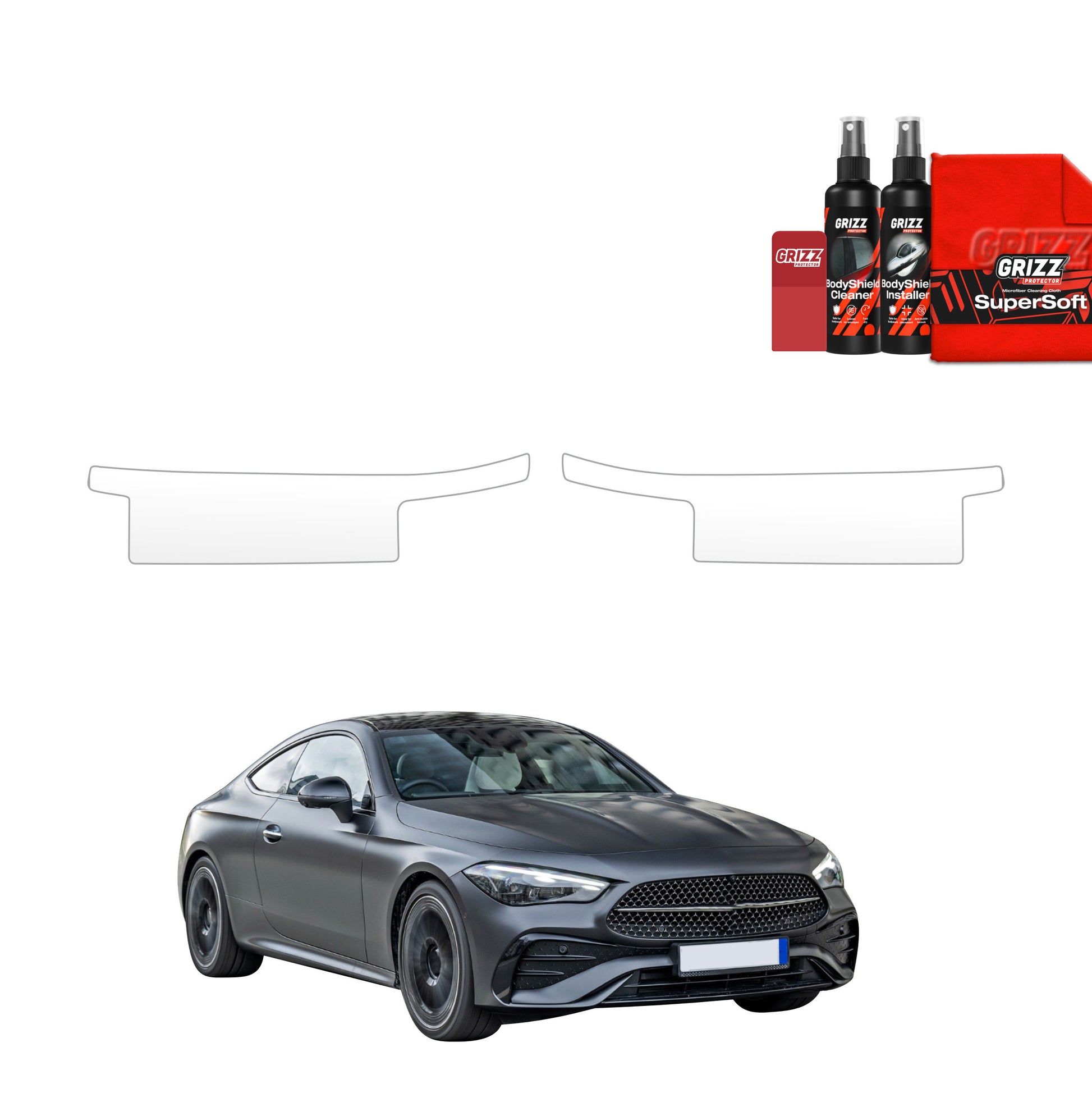 Protective film for exterior car parts – shields against scratches, chips, and scuffs