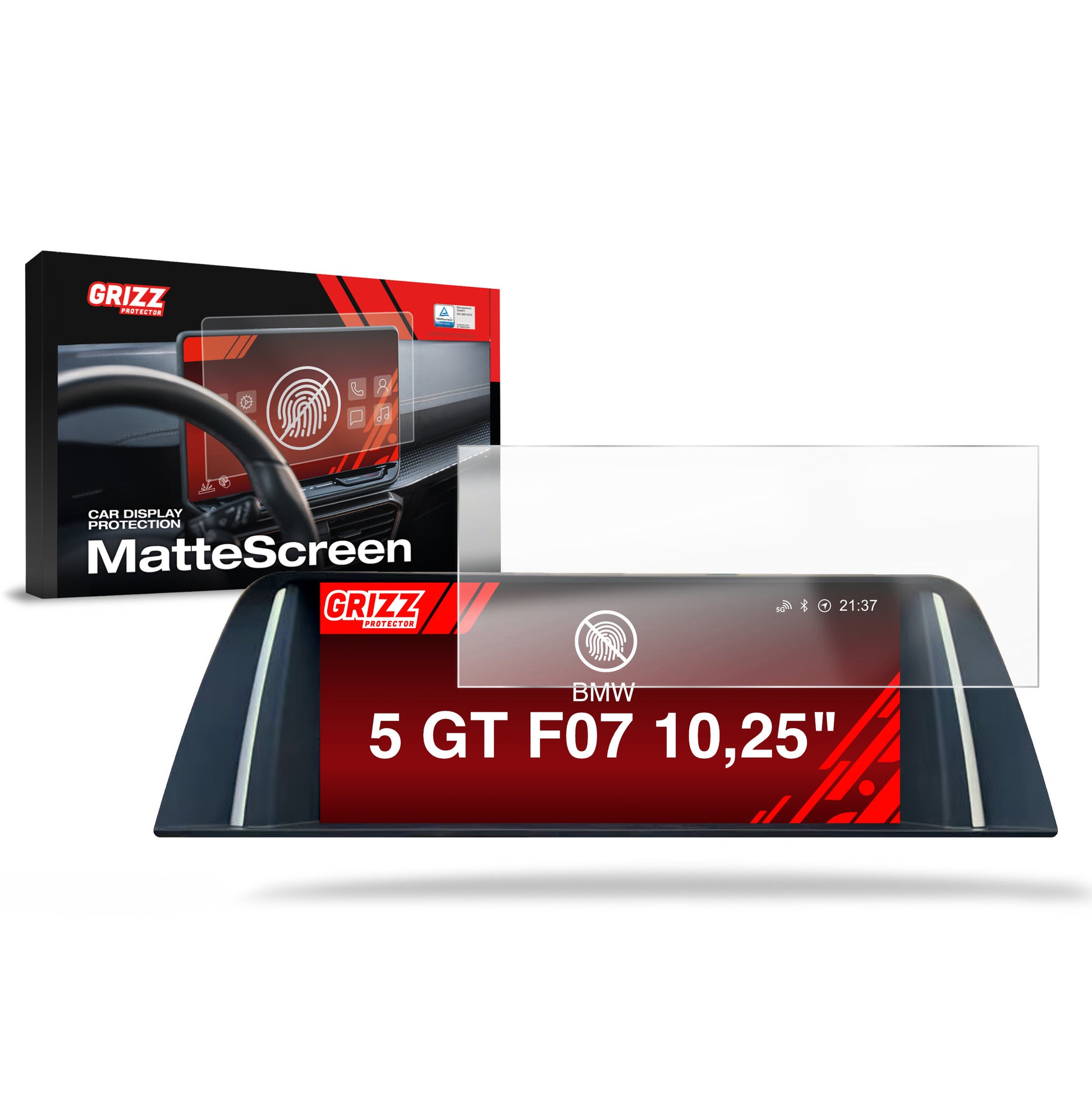 Anti-fingerprint screen protector for car touchscreen