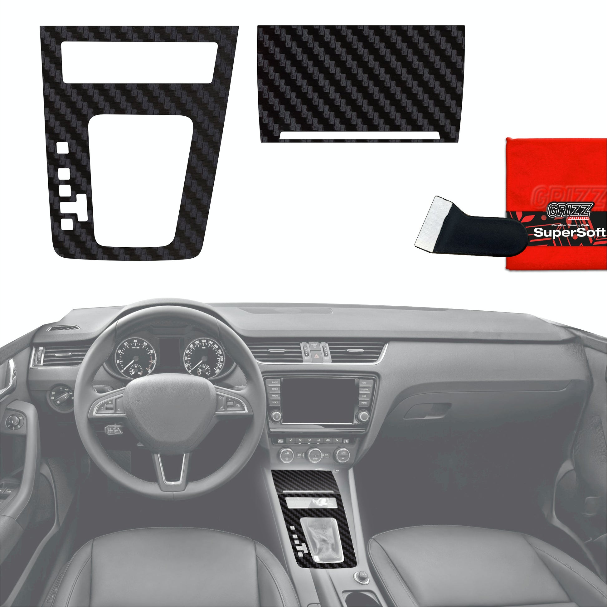 Scratch-resistant film for automotive interior elements