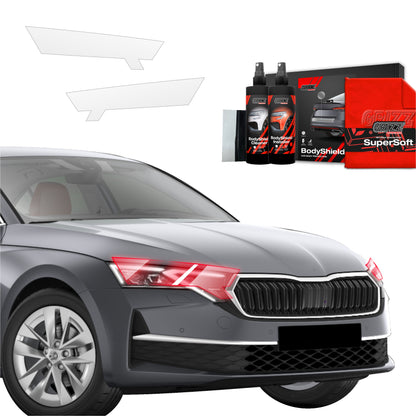 Protective film for exterior car parts – shields against scratches, chips, and scuffs