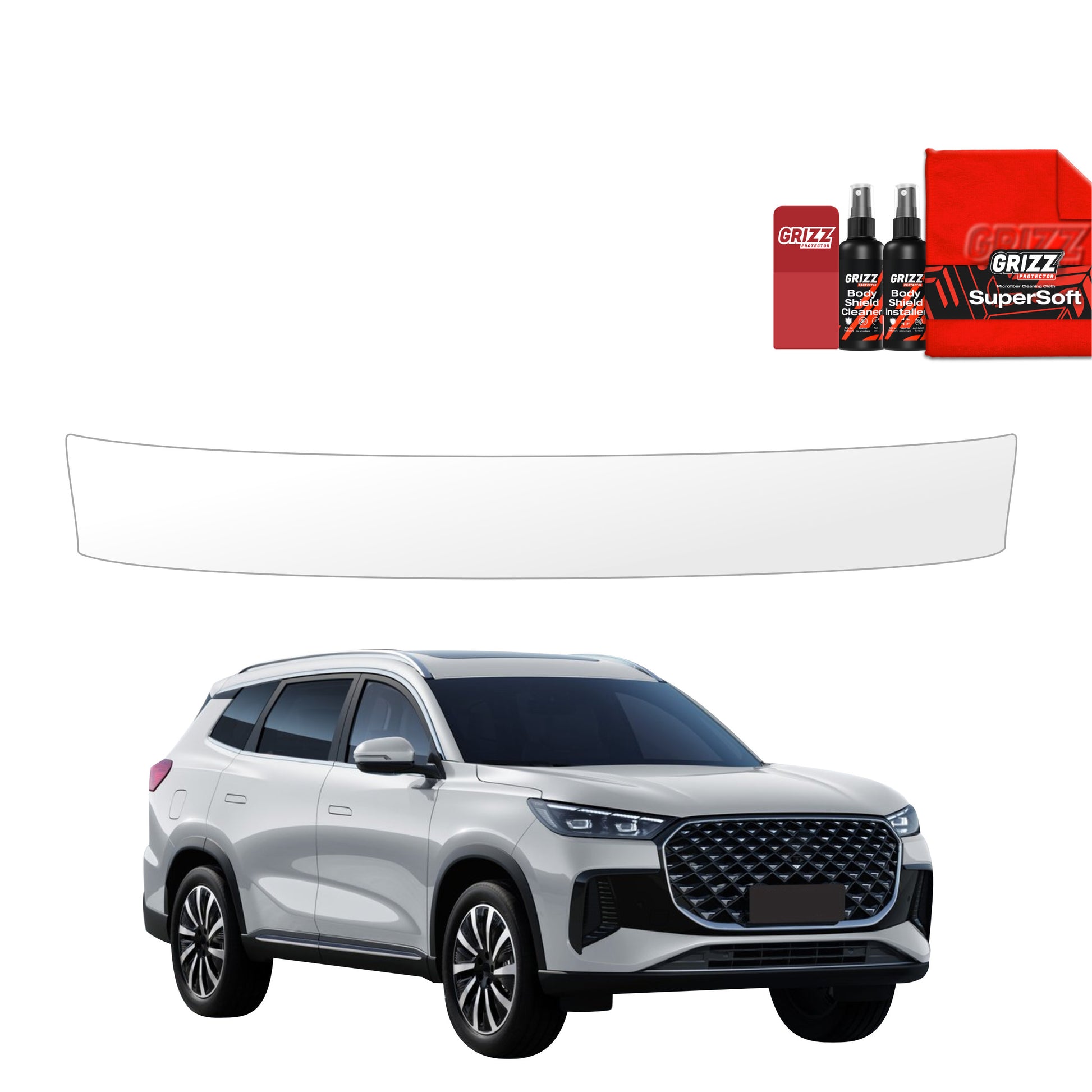 Protective film for exterior car parts – shields against scratches, chips, and scuffs