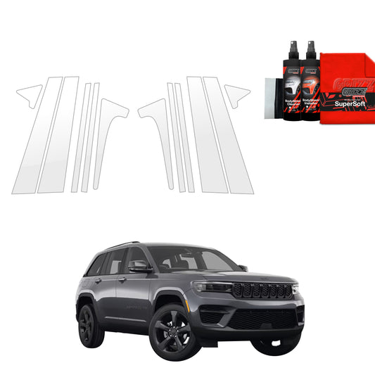 Protective film for exterior car parts – shields against scratches, chips, and scuffs