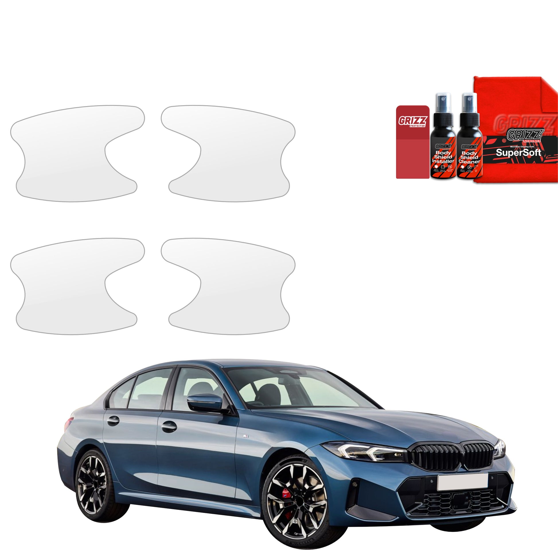 Protective film for exterior car parts – shields against scratches, chips, and scuffs