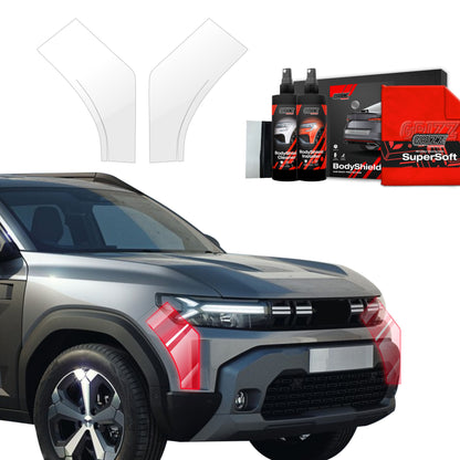 Protective film for exterior car parts – shields against scratches, chips, and scuffs