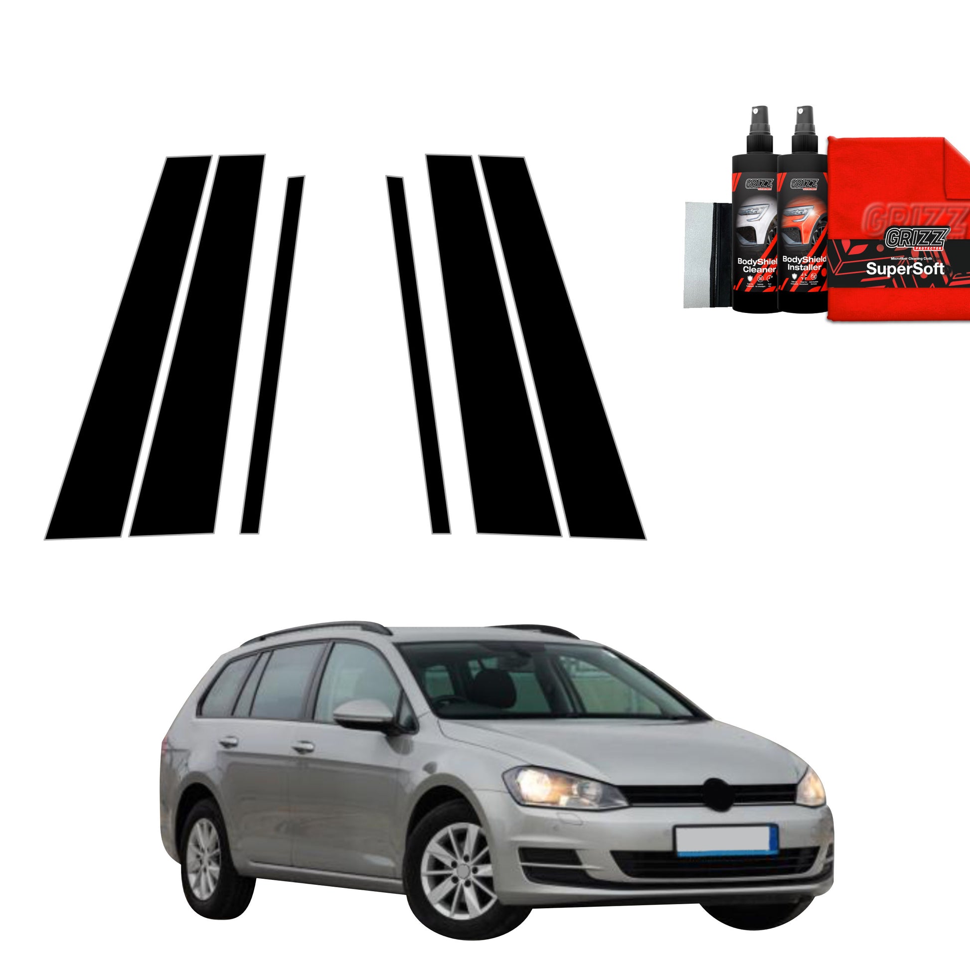 Protective film for exterior car parts – shields against scratches, chips, and scuffs