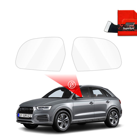Rain protection film for exterior mirrors