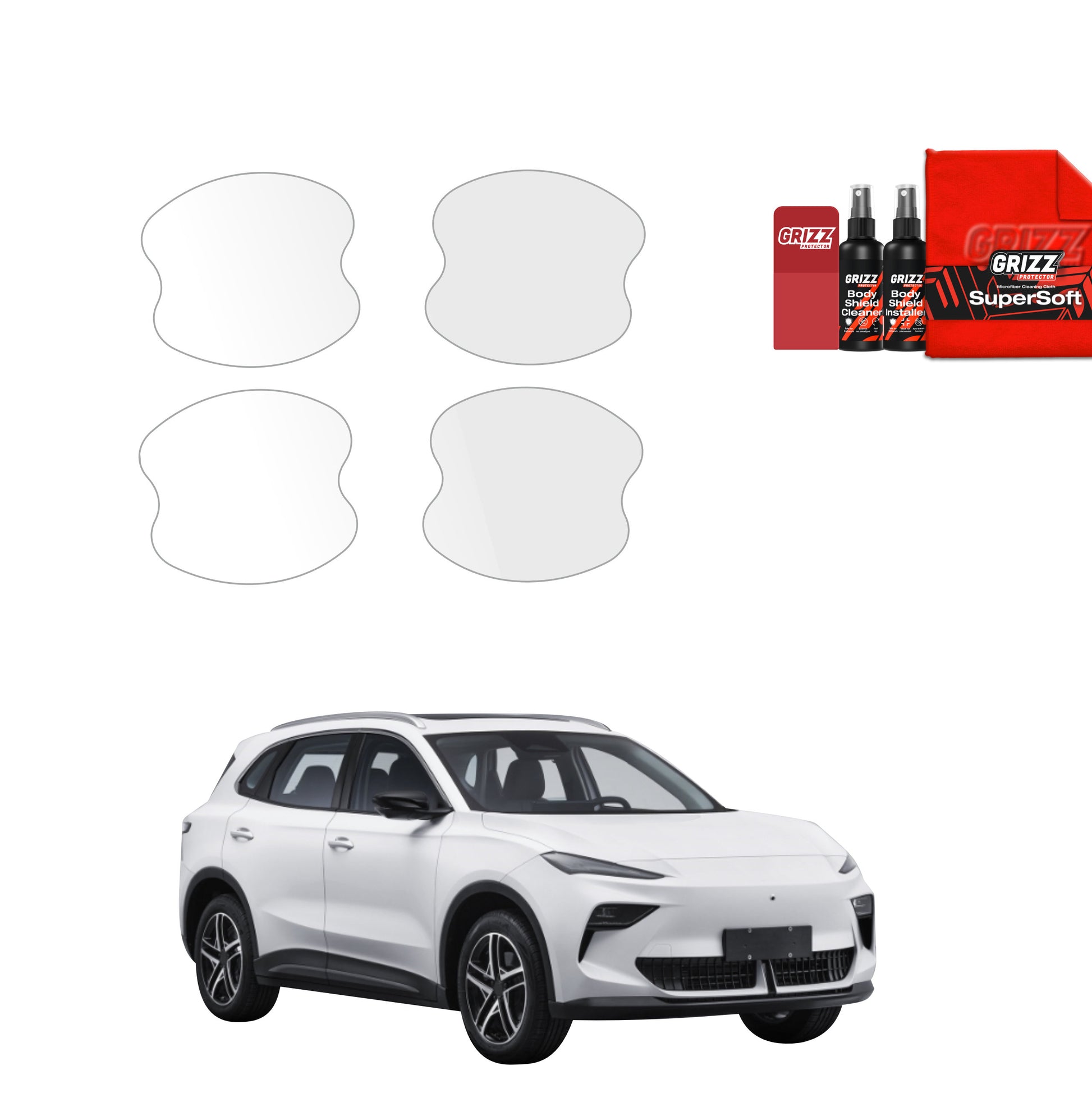 Protective film for exterior car parts – shields against scratches, chips, and scuffs