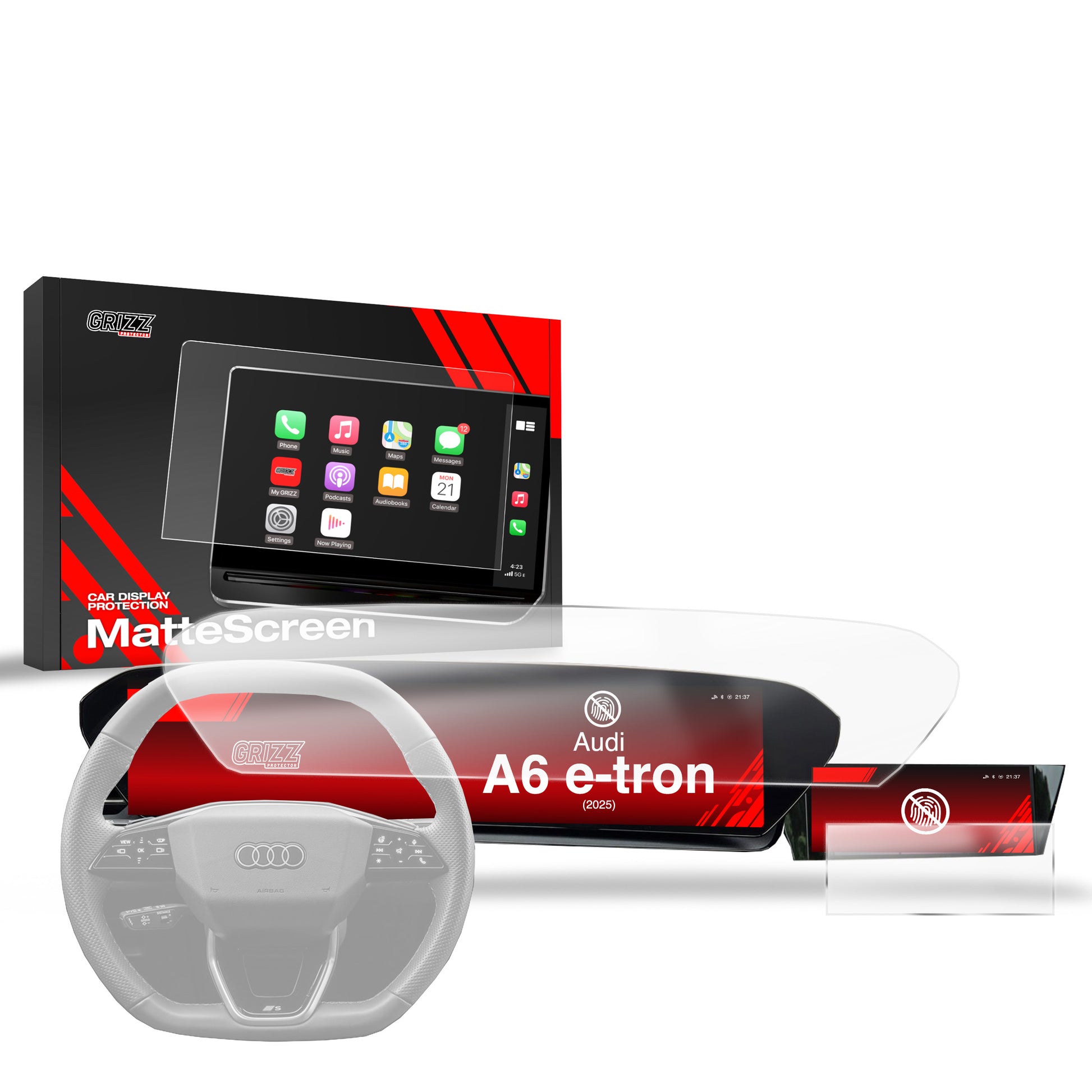 Anti-fingerprint screen protector for car touchscreen – scratch-resistant and easy to apply