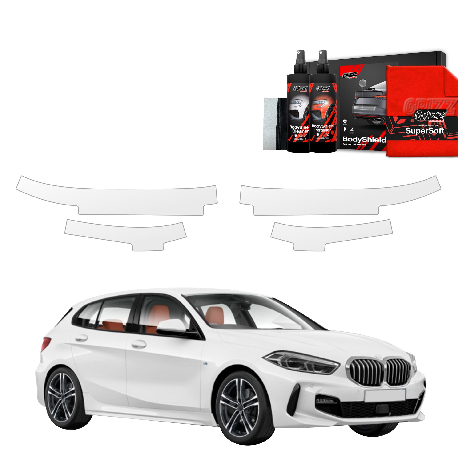 Protective film for exterior car parts – shields against scratches, chips, and scuffs