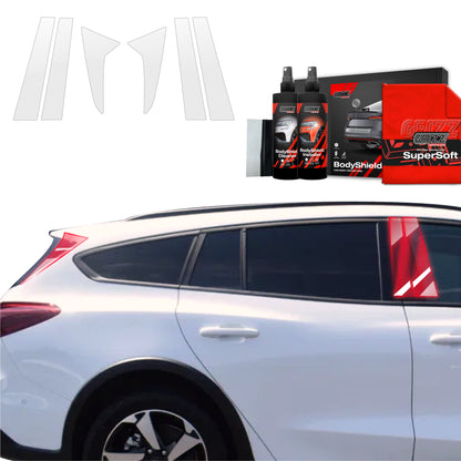 Protective film for exterior car parts – shields against scratches, chips, and scuffs