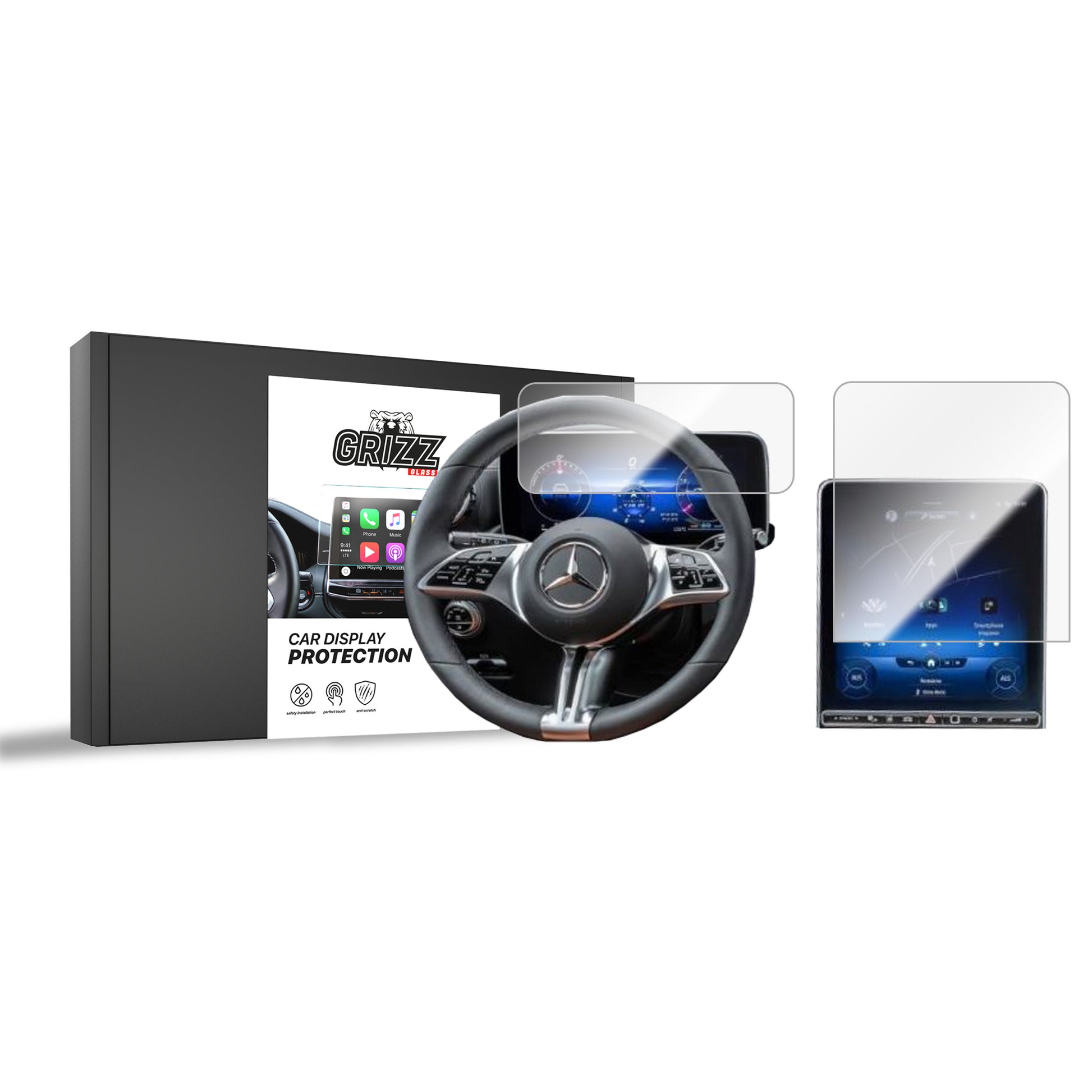 Protective film for car touchscreen display – anti-scratch and transparent