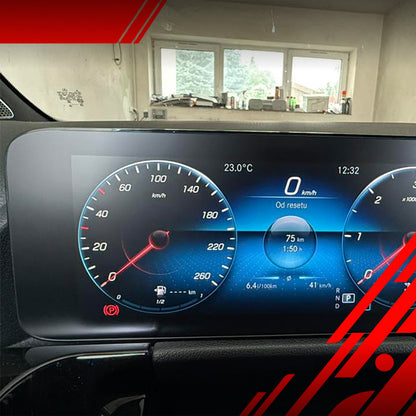 Display protection film for Mercedes S Class Coupe W222 (2017-2020) Anti-Fingerprint, Matte