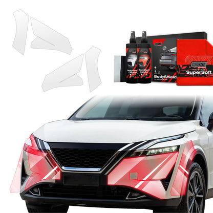 Protective film for exterior car parts – shields against scratches, chips, and scuffs