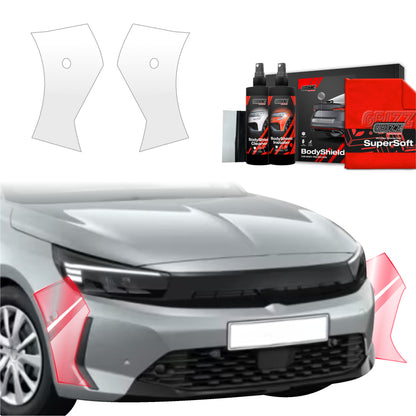 Protective film for exterior car parts – shields against scratches, chips, and scuffs