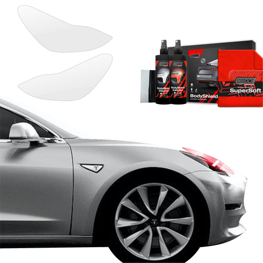 Protective film for exterior car parts – shields against scratches, chips, and scuffs