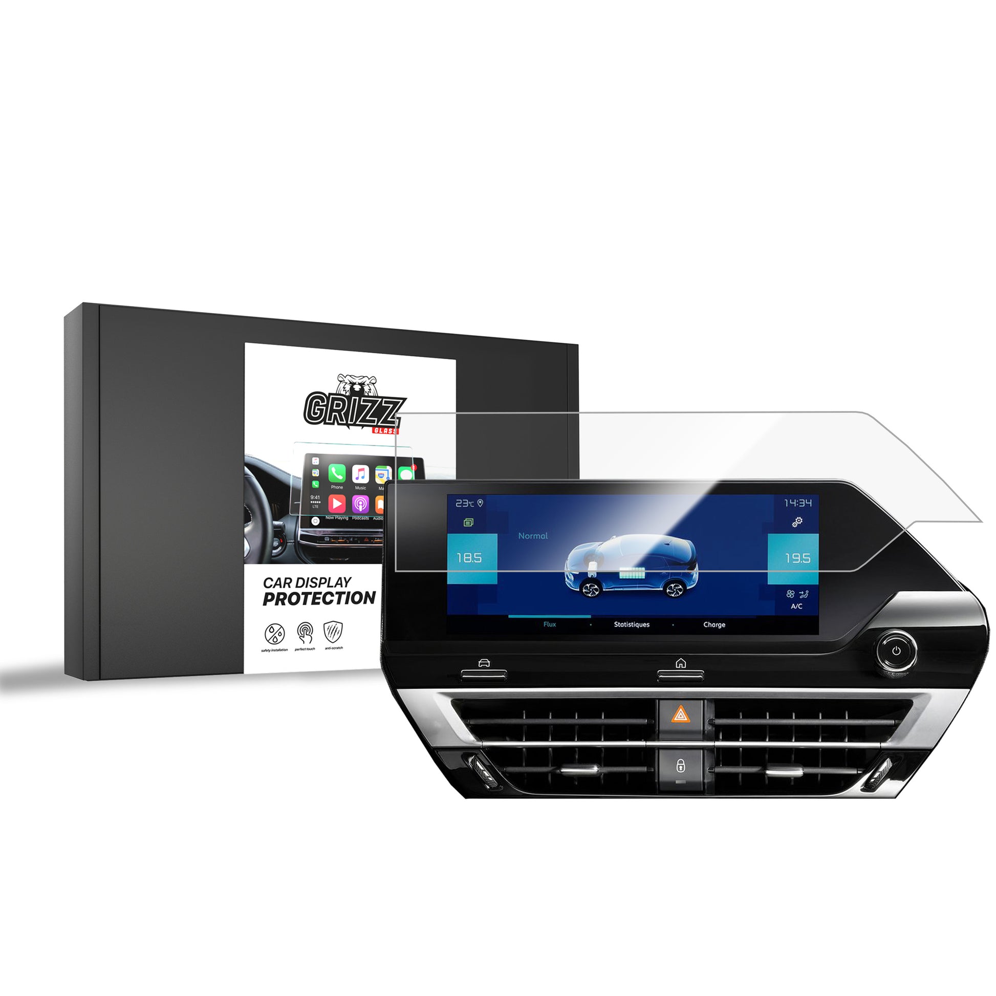 Anti-fingerprint screen protector for car touchscreen – scratch-resistant and easy to apply