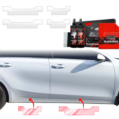 Protective film for exterior car parts – shields against scratches, chips, and scuffs