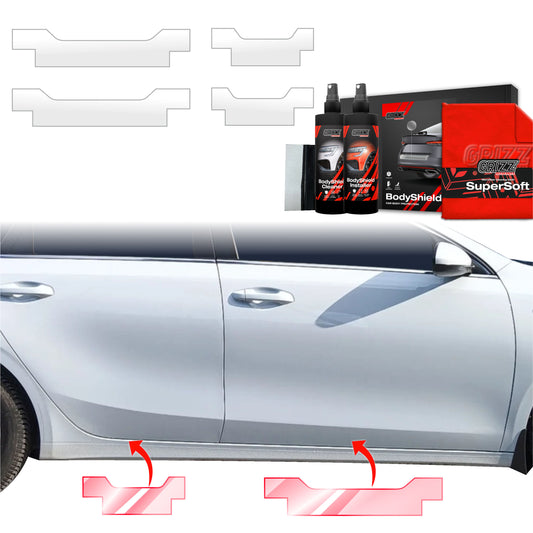 Protective film for exterior car parts – shields against scratches, chips, and scuffs