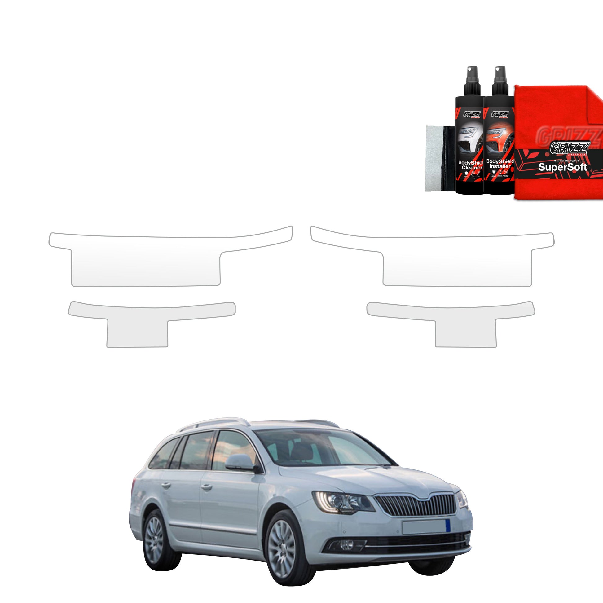 Protective film for exterior car parts – shields against scratches, chips, and scuffs