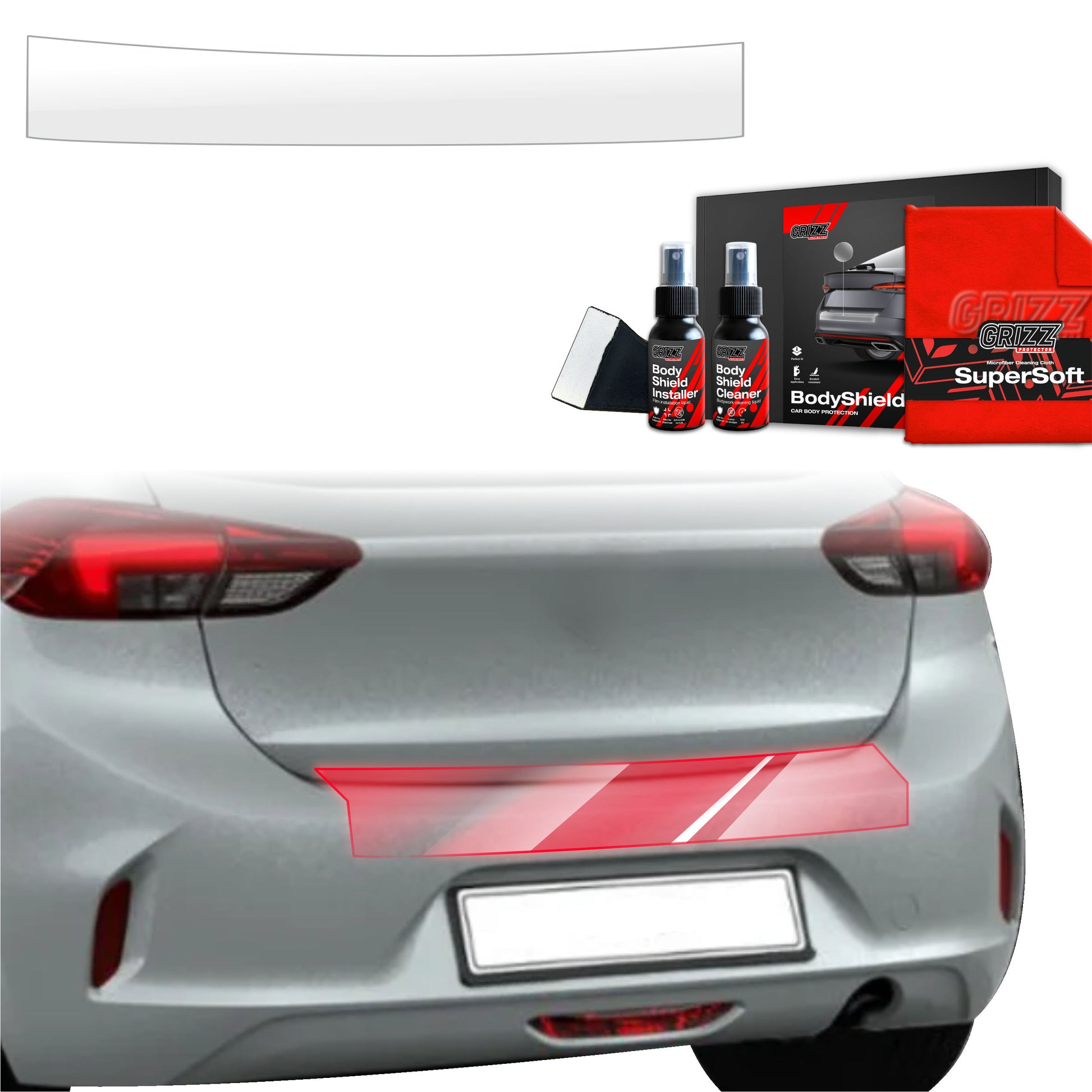 Protective film for exterior car parts – shields against scratches, chips, and scuffs