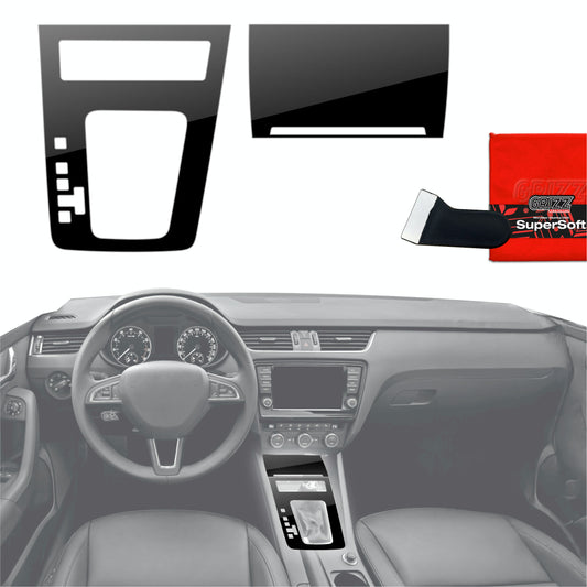 Scratch-resistant film for automotive interior elements