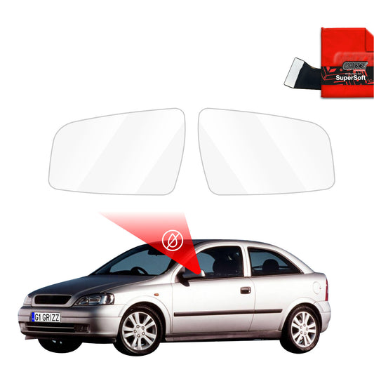 Rain protection film for exterior mirrors