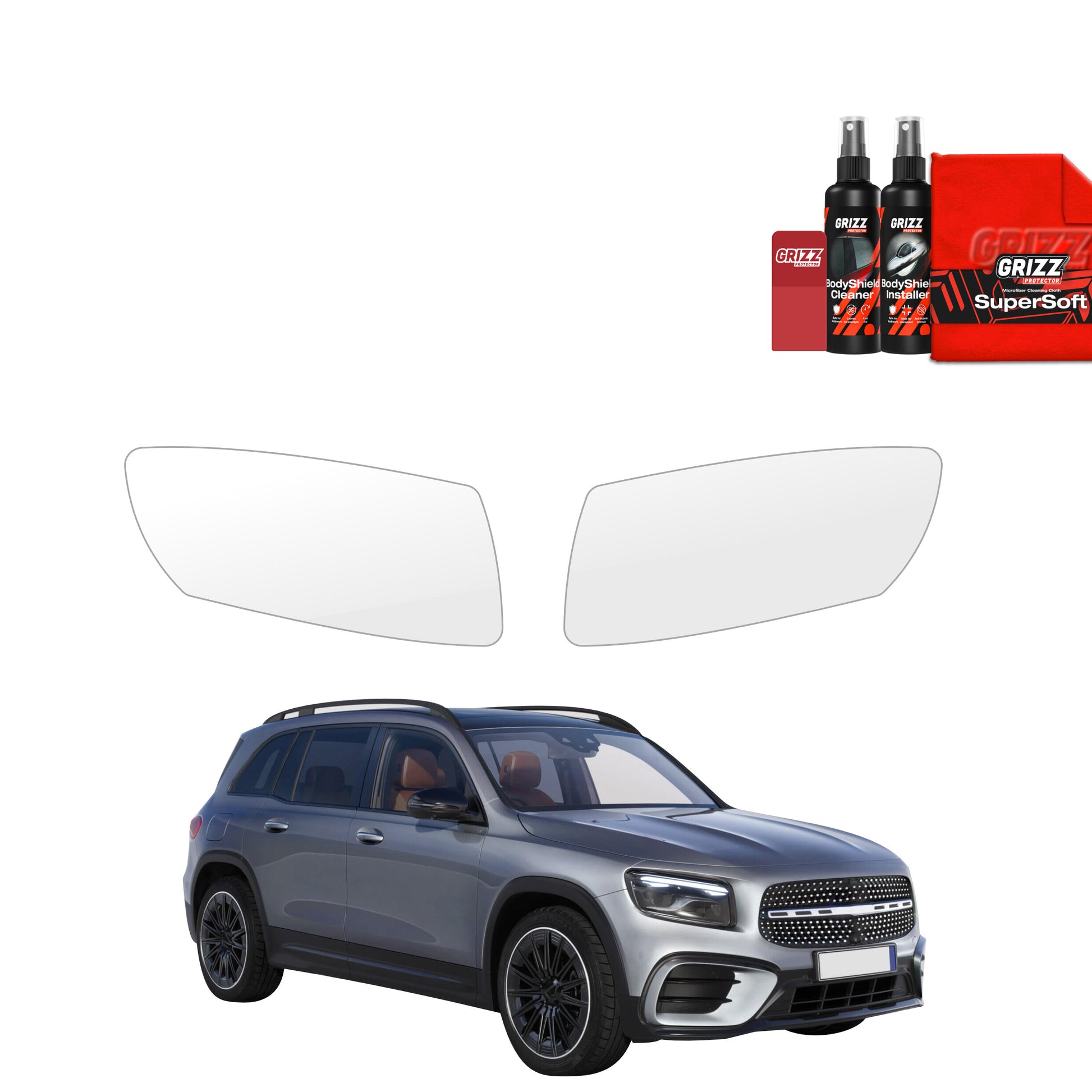Protective film for exterior car parts – shields against scratches, chips, and scuffs