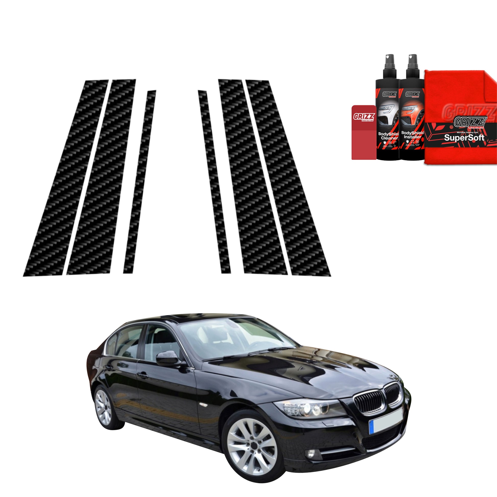 Protective film for exterior car parts – shields against scratches, chips, and scuffs
