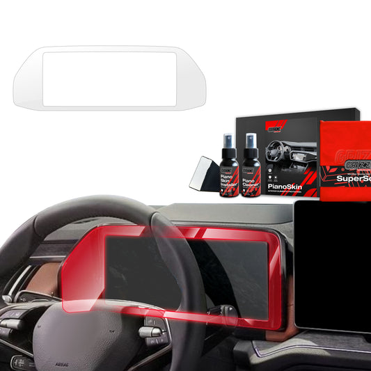 Scratch-resistant film for automotive interior elements