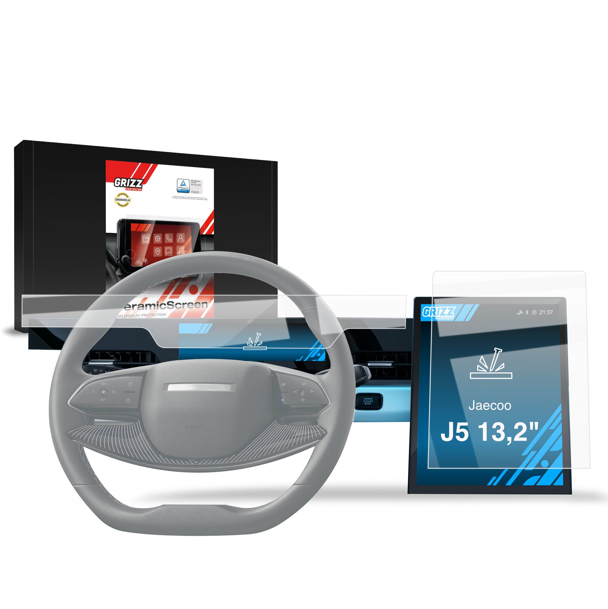 Protective film for car touchscreen display – anti-scratch and transparent