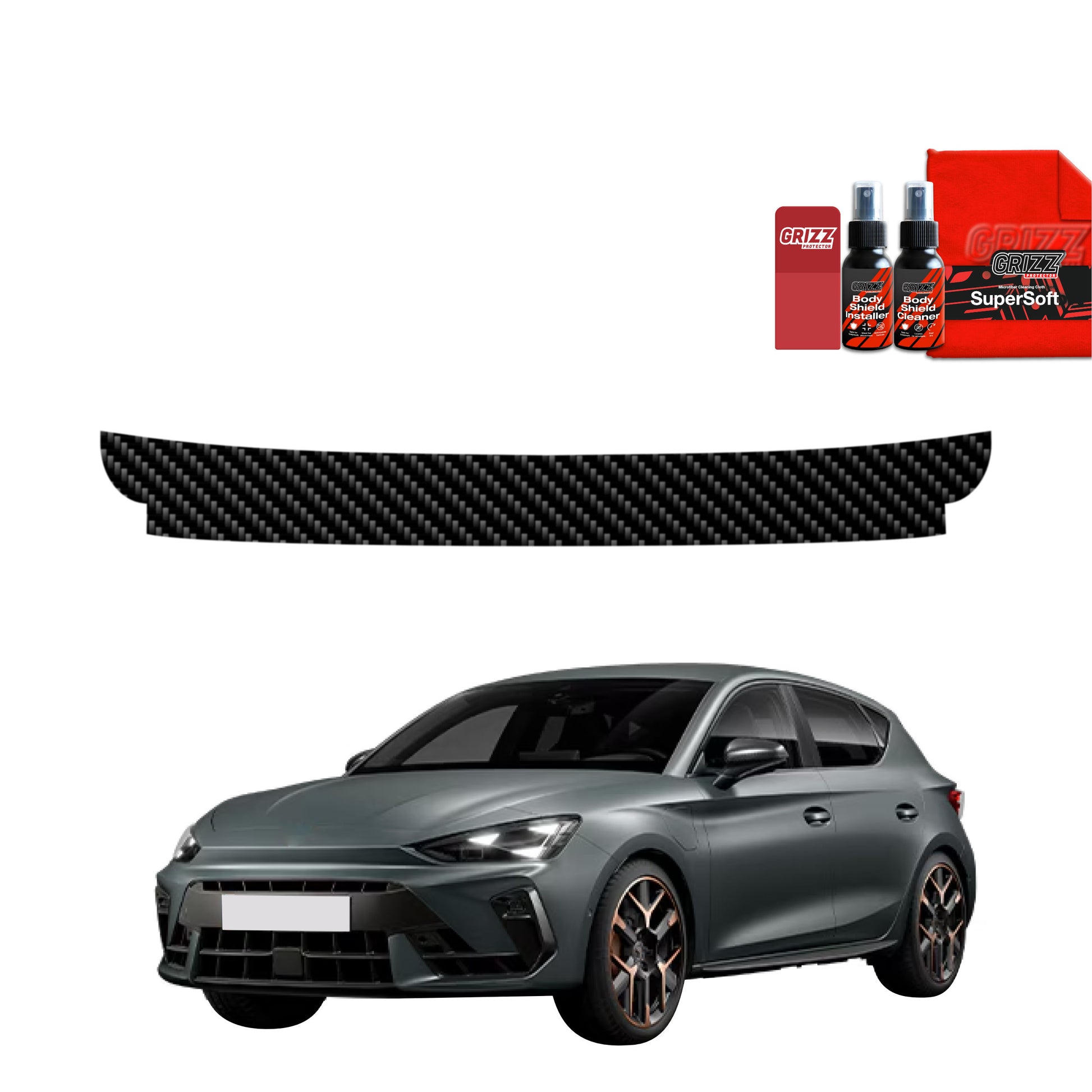 Protective film for exterior car parts – shields against scratches, chips, and scuffs