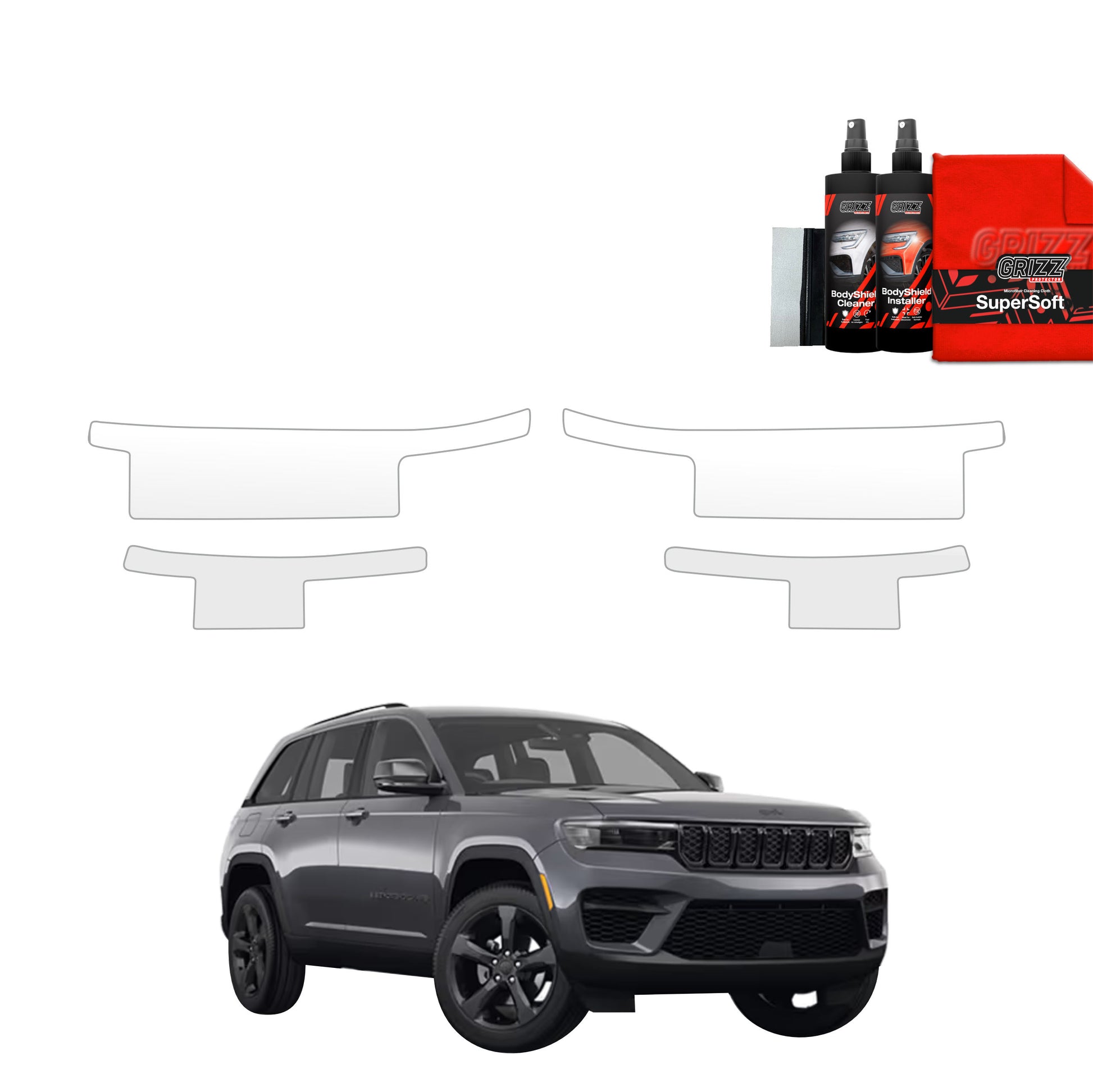 Protective film for exterior car parts – shields against scratches, chips, and scuffs