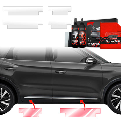 Protective film for exterior car parts – shields against scratches, chips, and scuffs