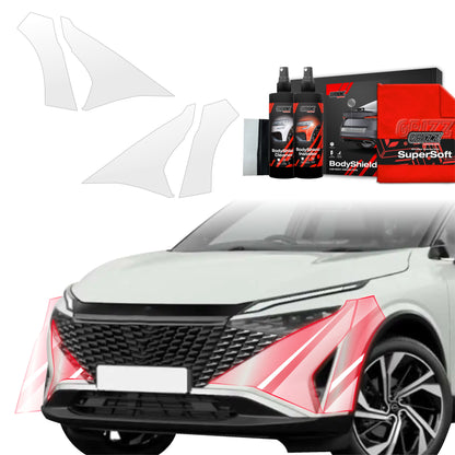 Protective film for exterior car parts – shields against scratches, chips, and scuffs