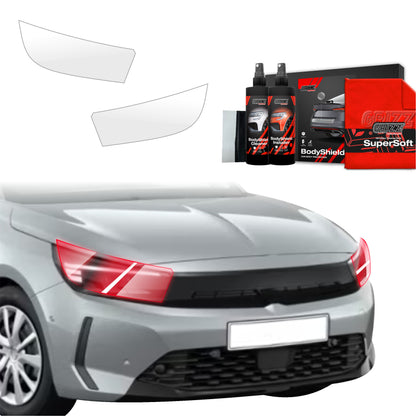 Protective film for exterior car parts – shields against scratches, chips, and scuffs