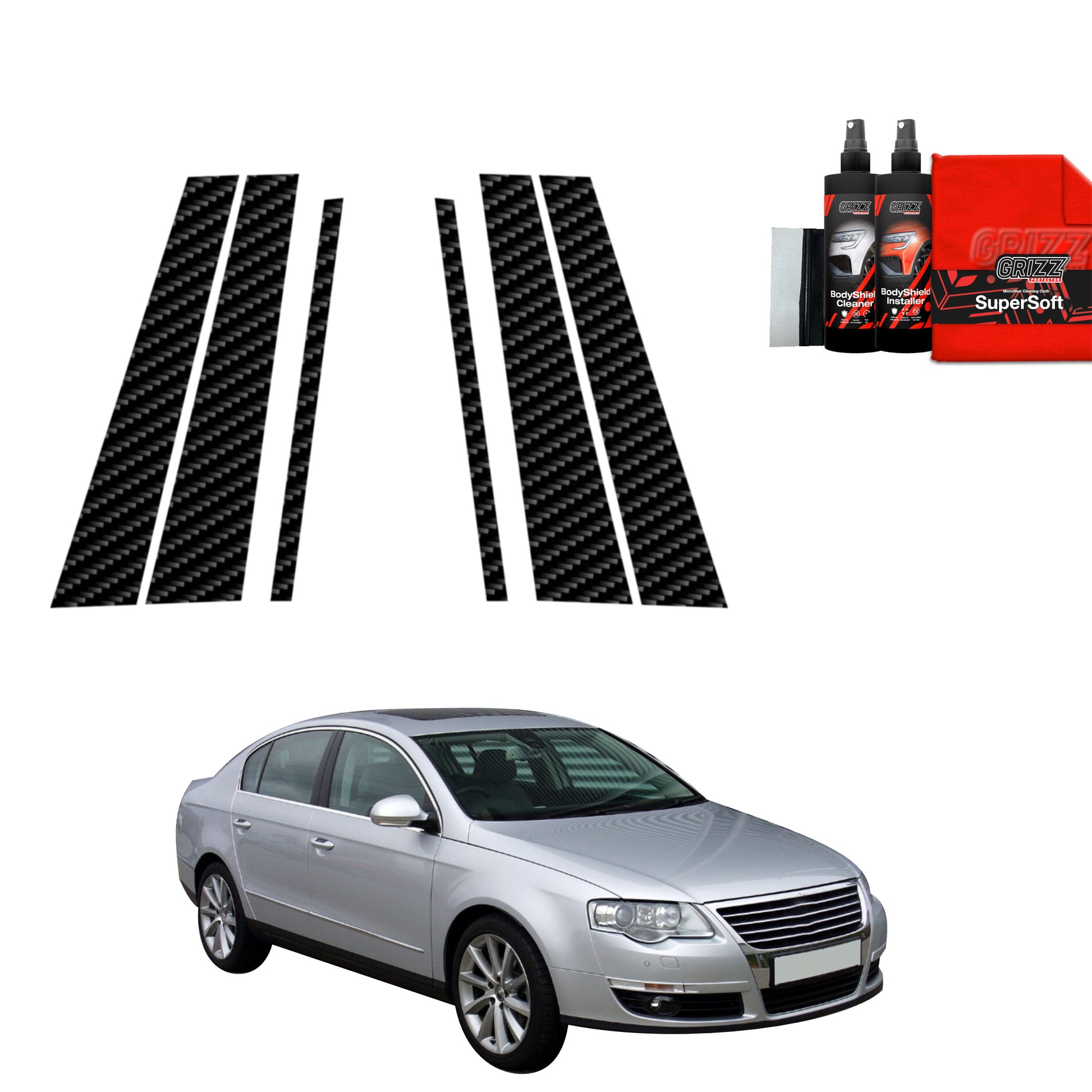 Protective film for exterior car parts – shields against scratches, chips, and scuffs