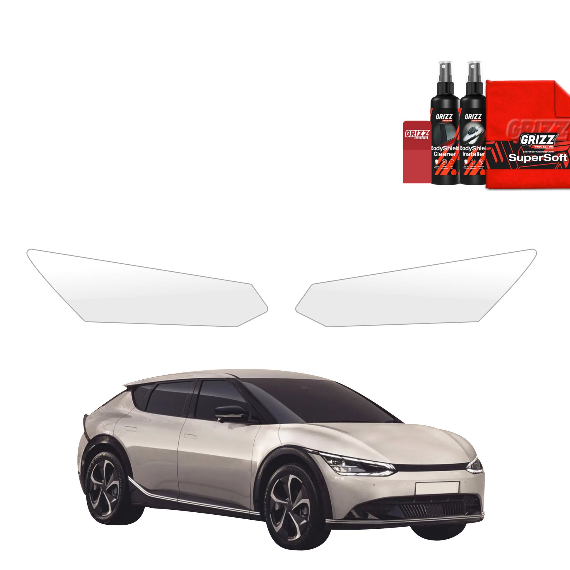 Protective film for exterior car parts – shields against scratches, chips, and scuffs