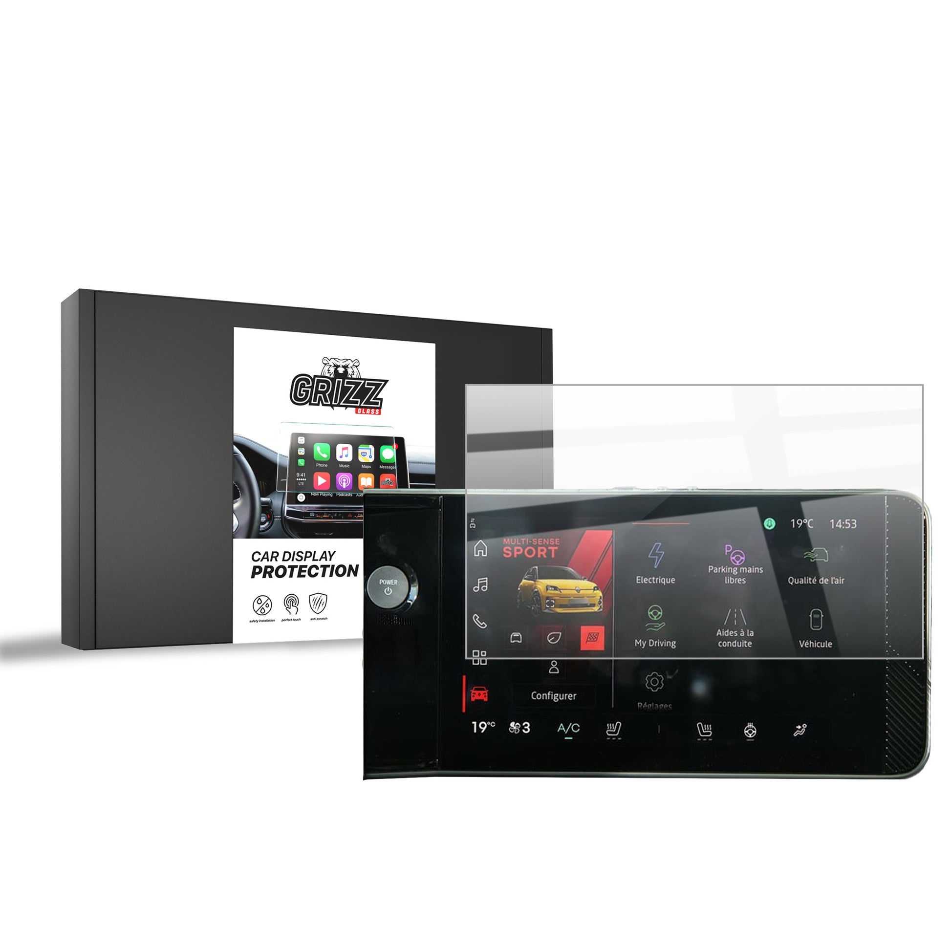 Anti-fingerprint screen protector for car touchscreen – scratch-resistant and easy to apply