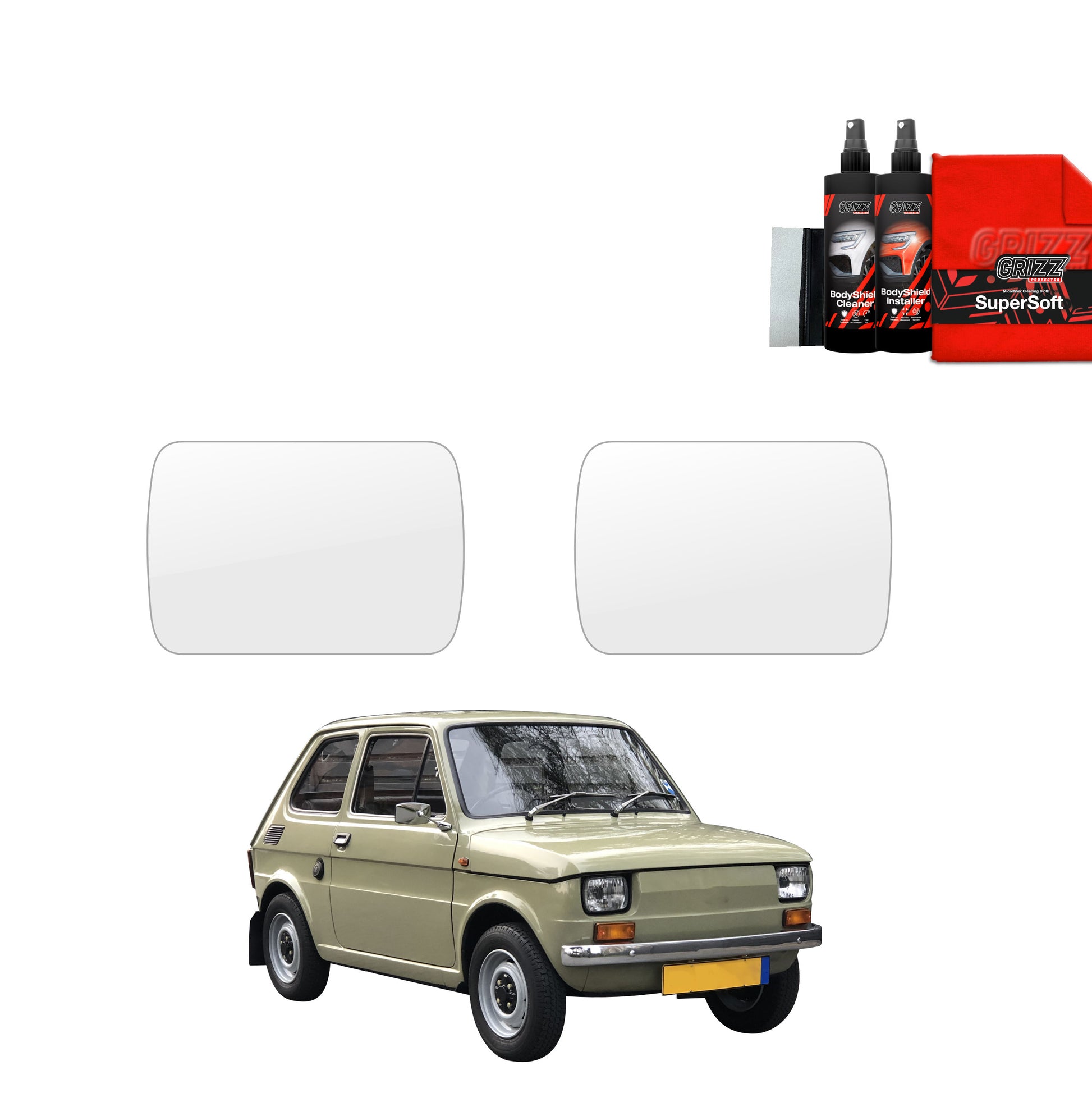 Protective film for exterior car parts – shields against scratches, chips, and scuffs