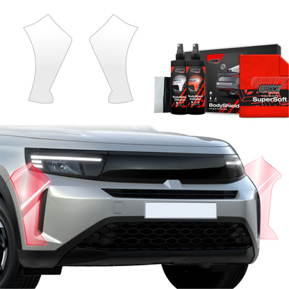 Protective film for exterior car parts – shields against scratches, chips, and scuffs