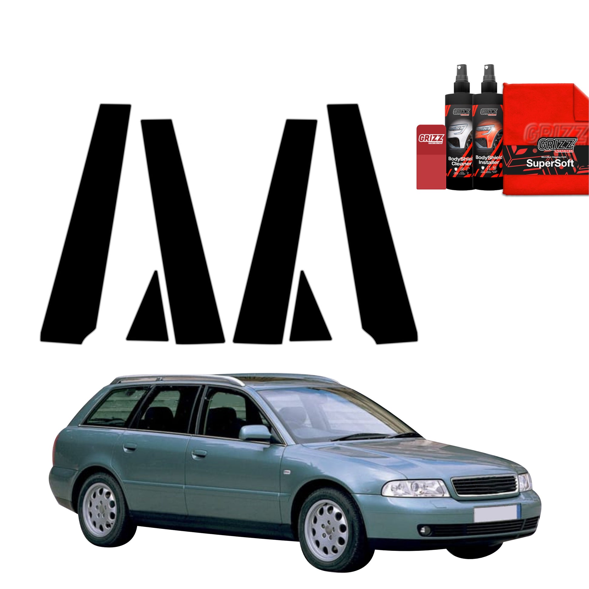 Protective film for exterior car parts – shields against scratches, chips, and scuffs